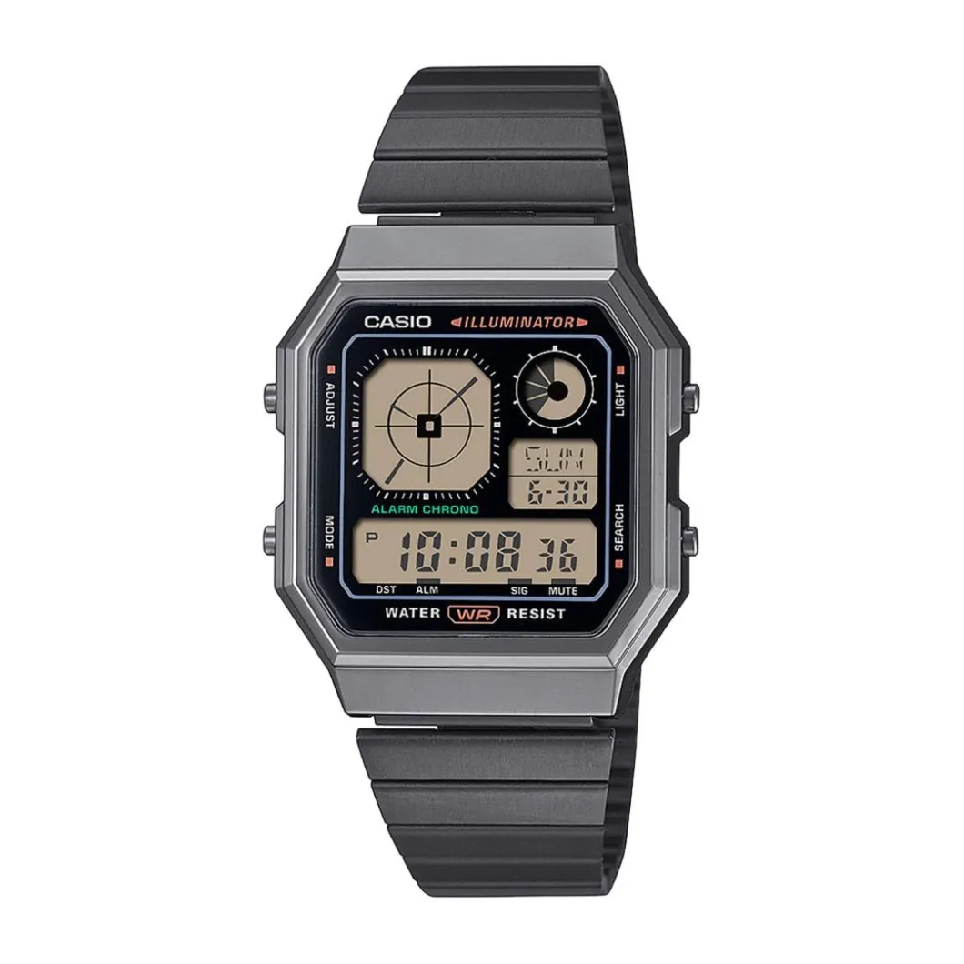 Casio Montre Acier<Montre Vintage Collection - A130WEGG-1AEF Bracelet Acier