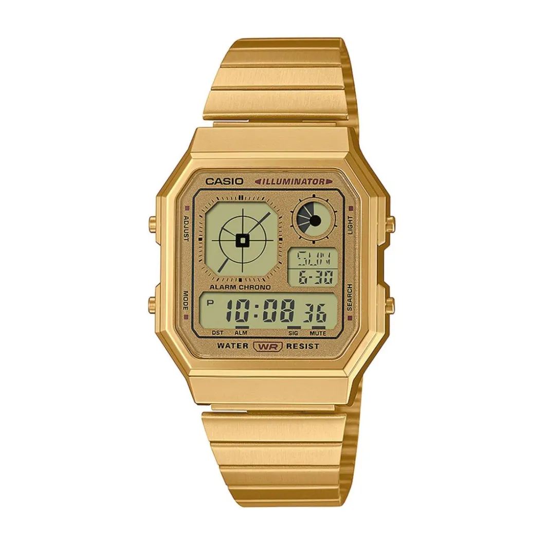 Casio Montre Acier<Montre Vintage Collection - A130WEG-9AEF Bracelet Acier