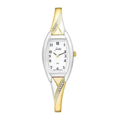 Certus Montre Acier<Montre 634010 - JOALIA Acier Bicolore Argenté & Doré Bracelet Serti Femme