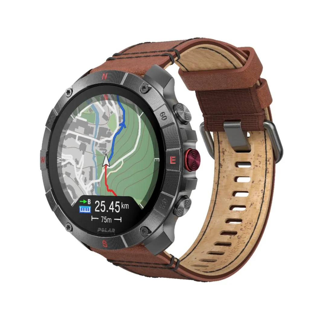 POLAR Montres Montre Connectée|Montre Cuir<Montre Connectée 900110288 - POLAR Grit X2 Pro Titan M-L