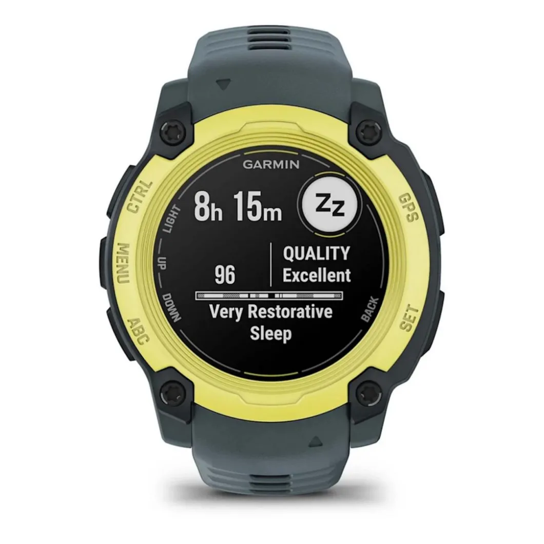 Garmin Montre Connectée|Montre Connectée<Montre Connectée - 010-02932-01 Instinct E – 40 mm, Citron vert avec bracelet bleu crépuscule