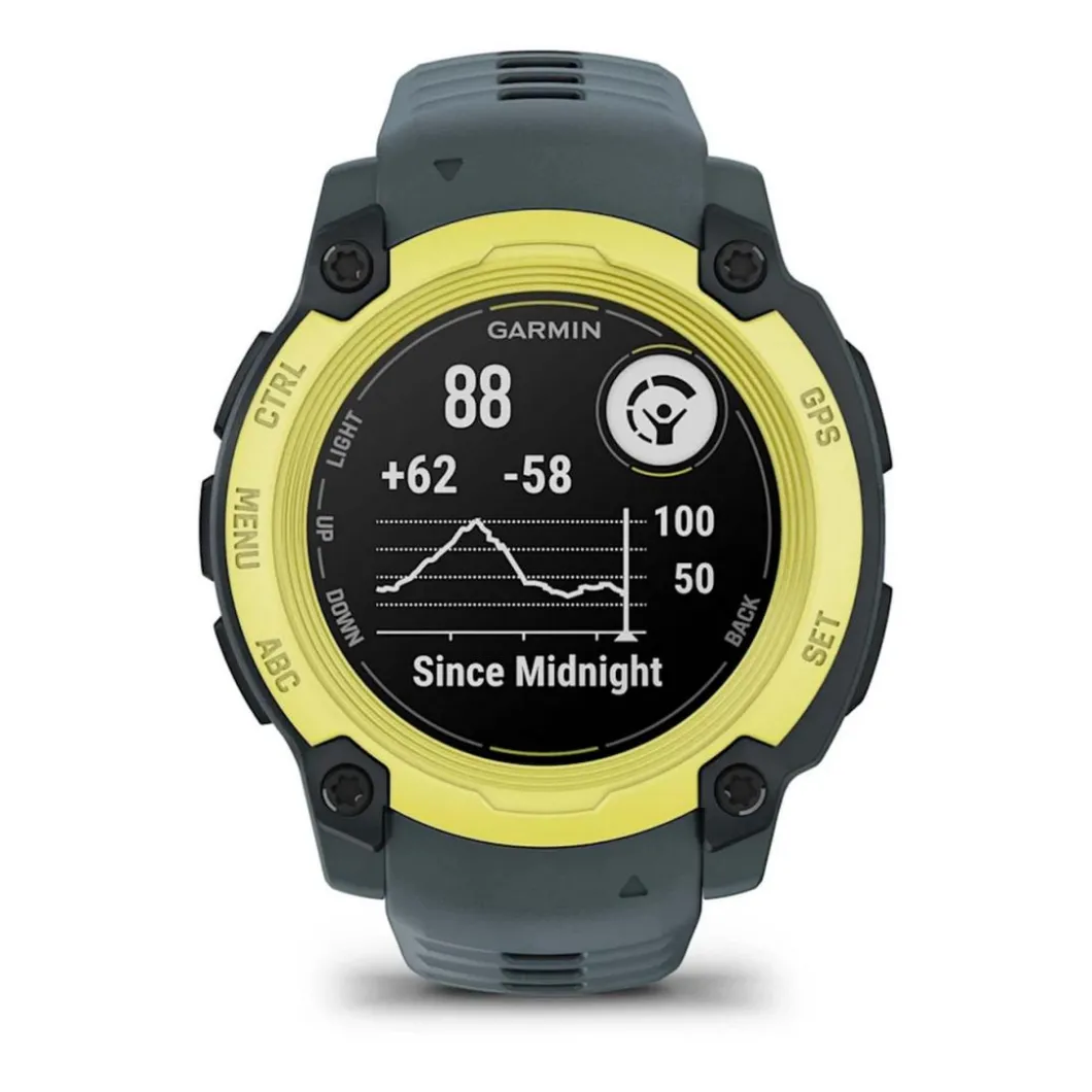 Garmin Montre Connectée|Montre Connectée<Montre Connectée - 010-02932-01 Instinct E – 40 mm, Citron vert avec bracelet bleu crépuscule