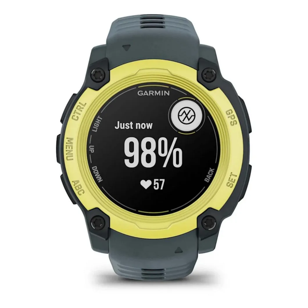 Garmin Montre Connectée|Montre Connectée<Montre Connectée - 010-02932-01 Instinct E – 40 mm, Citron vert avec bracelet bleu crépuscule