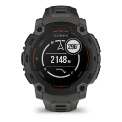 Garmin Montre Connectée|Montre Connectée<Montre Connectée - 010-02933-00 Instinct E – 45 mm, Noire avec bracelet gris charbon