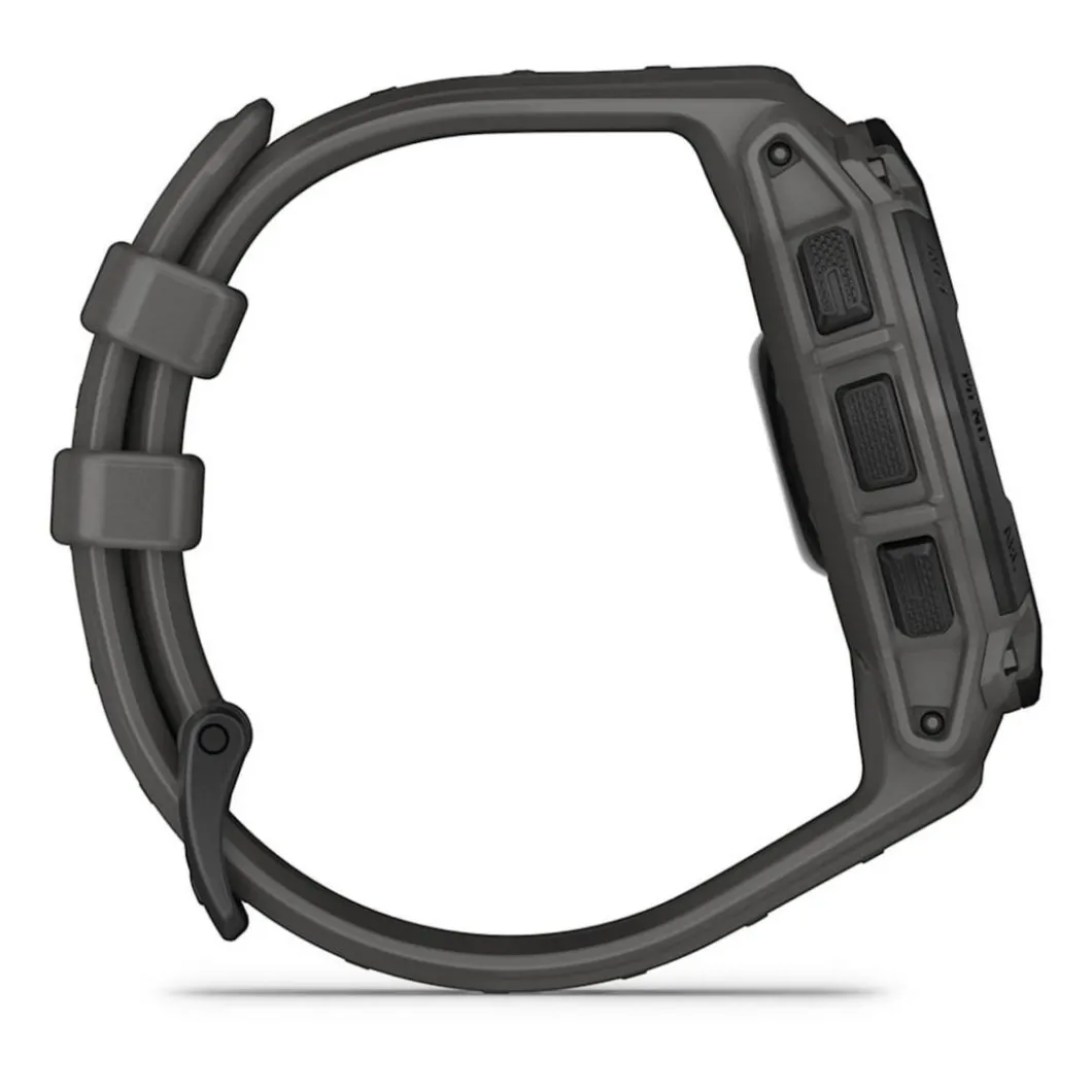 Garmin Montre Connectée|Montre Connectée<Montre Connectée - 010-02933-00 Instinct E – 45 mm, Noire avec bracelet gris charbon