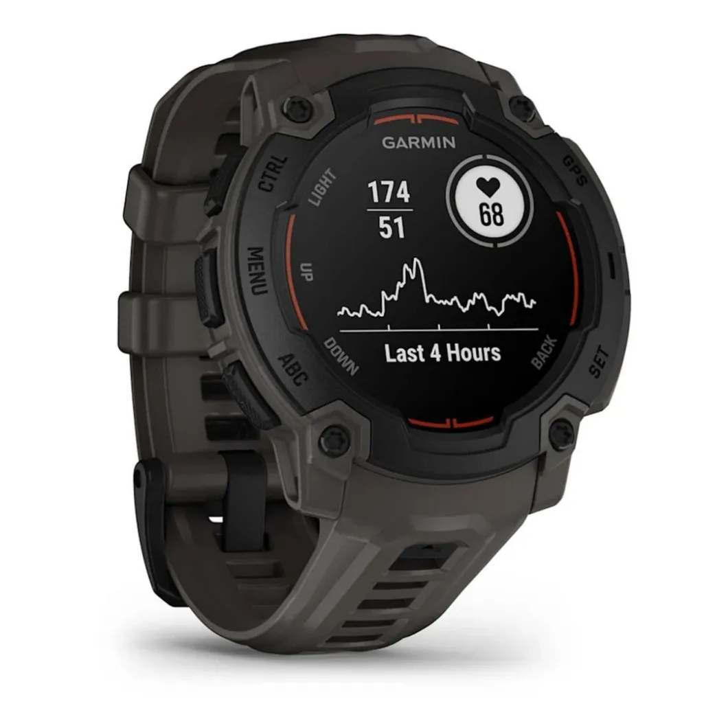 Garmin Montre Connectée|Montre Connectée<Montre Connectée - 010-02933-00 Instinct E – 45 mm, Noire avec bracelet gris charbon