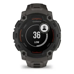 Garmin Montre Connectée|Montre Connectée<Montre Connectée - 010-02933-00 Instinct E – 45 mm, Noire avec bracelet gris charbon