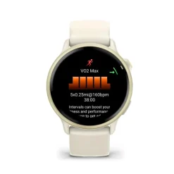 Garmin Montre Connectée|Montre Connectée<Montre Connectée Vívoactive 6 - 010-02985-01 Bracelet Silicone Ivoire