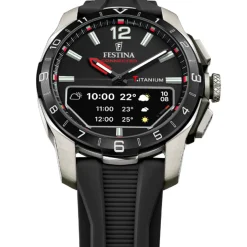 Festina Montre Connectée<Montre connectée Homme - F23000-4 Bracelet Silicone Noir