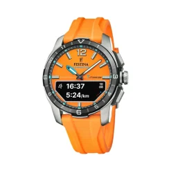 Festina Montre Connectée<Montre connectée Homme - F23000-7 Bracelet Silicone Orange