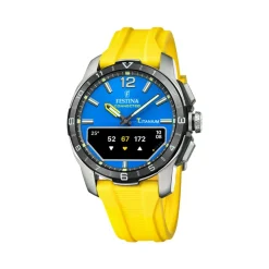 Festina Montre Connectée<Montre connectée Homme - F23000-8 Bracelet Silicone Jaune