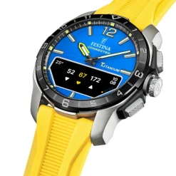 Festina Montre Connectée<Montre connectée Homme - F23000-8 Bracelet Silicone Jaune