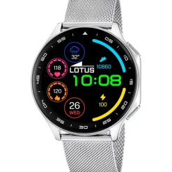 Lotus Montre Connectée|Montre Acier<Montre connectée Homme Smartwatch - L50050-1 Bracelet Acier Argent