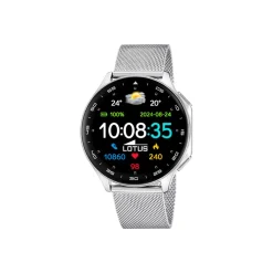 Lotus Montre Connectée|Montre Acier<Montre connectée Homme Smartwatch - L50050-3 Bracelet Acier Argent