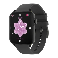 Smarty Montres Montre Connectée<Montre connectée Homme SW035F01 Bracelet Silicone Noir