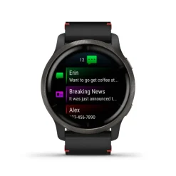 Garmin Montre Connectée|Montre Connectée<Montre connectée Mixte 010-02430-21 - VENU 2 Noir