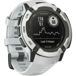 Garmin Montre Connectée|Montre Connectée<Montre connectée Mixte 010-02805-00 blanc - Instinct 2X Solar
