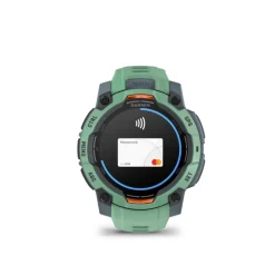Garmin Montre Connectée|Montre Connectée<Montre connectée Mixte INSTINCT 3 45 MM, AMOLED - 010-02936-01 Bracelet Silicone Vert