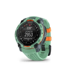 Garmin Montre Connectée|Montre Connectée<Montre connectée Mixte INSTINCT 3 45 MM, AMOLED - 010-02936-01 Bracelet Silicone Vert