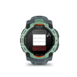 Garmin Montre Connectée|Montre Connectée<Montre connectée Mixte INSTINCT 3 50 MM, AMOLED - 010-03020-01 Bracelet Silicone Bleu