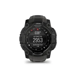 Garmin Montre Connectée|Montre Connectée<Montre connectée Mixte INSTINCT 3 50 MM, AMOLED - 010-03020-00 Bracelet Silicone Gris