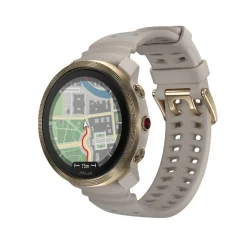 POLAR Montres Montre Connectée|Montre Connectée<Montre connectée Mixte POLAR Vantage M3 Greige Sand - 900112399 Bracelet Silicone Beige