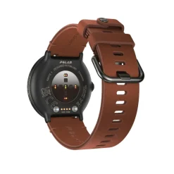 POLAR Montres Montre Connectée|Montre Cuir<Montre connectée Mixte Polar Ignite 3 Titanium Cuir Marron M/L