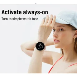 Smarty Montres Montre Connectée|Montre Acier<Montre connectée Mixte Smarty Super Slim Amoled - SW079B Bracelet Acier Argent