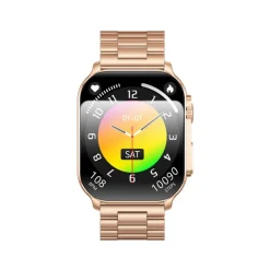 Smarty Montres Montre Connectée|Montre Acier<Montre connectée Mixte Smarty Ultra Amoled - SW080L Bracelet Acier Doré rose