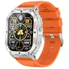 Smarty Montres Montre Connectée|Montre Connectée<Montre connectée Mixte Smarty Compass Amoled - SW074B Bracelet Silicone Orange