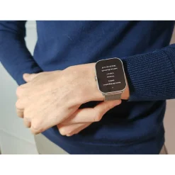 Smarty Montres Montre Connectée|Montre Acier<Montre connectée Mixte Smarty Super Amoled - SW070I Bracelet Acier Argent