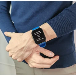 Smarty Montres Montre Connectée|Montre Connectée<Montre connectée Mixte Smarty Super Amoled - SW070C Bracelet Silicone Bleu