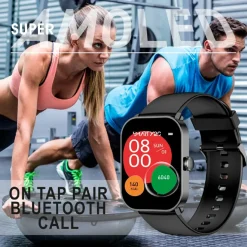 Smarty Montres Montre Connectée|Montre Connectée<Montre connectée Mixte Smarty Super Amoled - SW070B Bracelet Silicone Orange