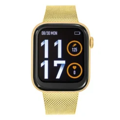 Tekday Montre Fille|Montre Connectée<Montre connectée Mixte - 656515 Bracelet Acier Jaune