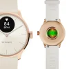 Withings Montre Connectée<Montre de Santé Connecté Femme Scanwatch Light - Wsw L Rowhi Bracelet Caoutchouc Blanc