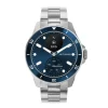 Withings Montre Connectée|Montre Acier<Montre de Santé Connectée Homme Scanwatch Nova - Wsw N Blue Bracelet Acier Argent
