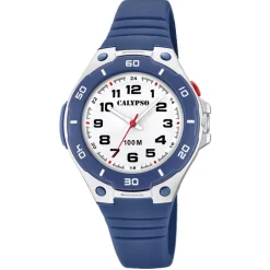 Calypso Montre Garçon|Montre Fille<Montre Enfant SWEET TIME K5758-2 - Bracelet Silicone Bleu
