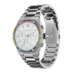 Olivia Burton Montre Acier<Montre Femme 24000101 - Hexa Multifonction
