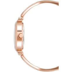 Anne Klein Montre Acier<Montre femme AK-2245GYST + 2 Bracelets Doré rose - Promo Box Set