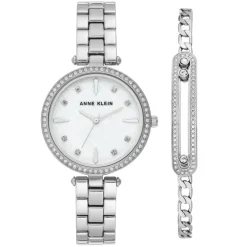 Anne Klein Montre Acier<Montre Femme AK-3559SVST -