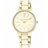 Anne Klein Montre Acier<Montre Femme AK-1412IVGB - Bracelet Acier Beige