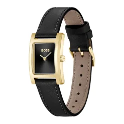 Boss Montre Cuir<Montre Femme Lucy - 1502742 Bracelet Cuir Noir
