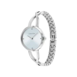 Calvin Klein Montres Montre Acier<Montre Femme Sculpted Embrace - 25100058 Bracelet Acier Argent