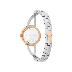 Calvin Klein Montres Montre Acier<Montre Femme Sculpted Embrace - 25100060 Bracelet Acier Doré rose