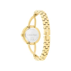 Calvin Klein Montres Montre Acier<Montre Femme Sculpted Embrace - 25100059 Bracelet Acier Doré