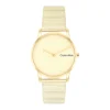 Calvin Klein Montres Montre Acier<Montre Femme Ck Feel - 25100035 Bracelet Acier doré