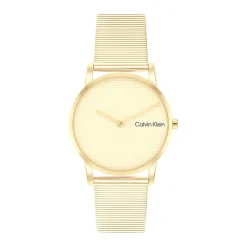 Calvin Klein Montres Montre Acier<Montre Femme Ck Feel - 25100035 Bracelet Acier doré