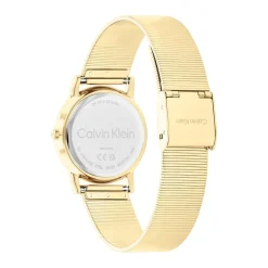 Calvin Klein Montres Montre Acier<Montre Femme Ck Feel - 25100035 Bracelet Acier doré