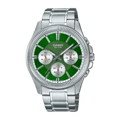 Casio Montre Acier<Montre Femme Timeless Collection Men - MTP-1375PD-3AVEF Bracelet Acier