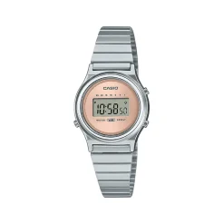 Casio Montre Acier<Montre Femme Vintage Mini - LA700WE-4AEF Bracelet Acier